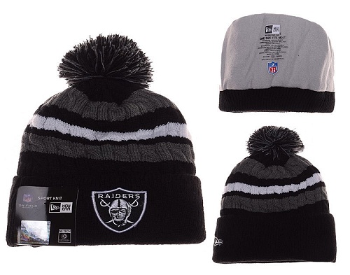 NFL Oakland Raiders Stitched Knit Beanies 006